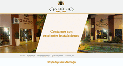 Desktop Screenshot of hotel-gallego.com